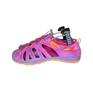 Keen Moxie Sandals Purple Wine/Nasturtium Washable Shoes Size 6 Pink